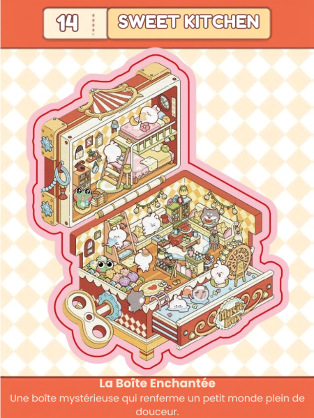 14 Carte SWEET KITCHEN